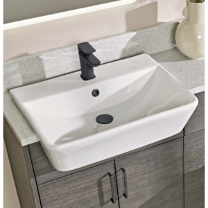 Semi-Recessed Basin